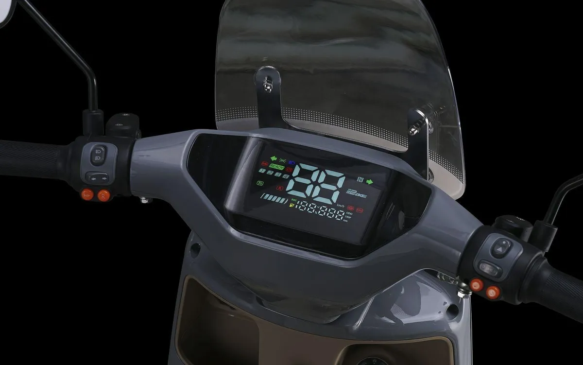 Thumbnail Scooter Panda 12 - Detalhe do painel